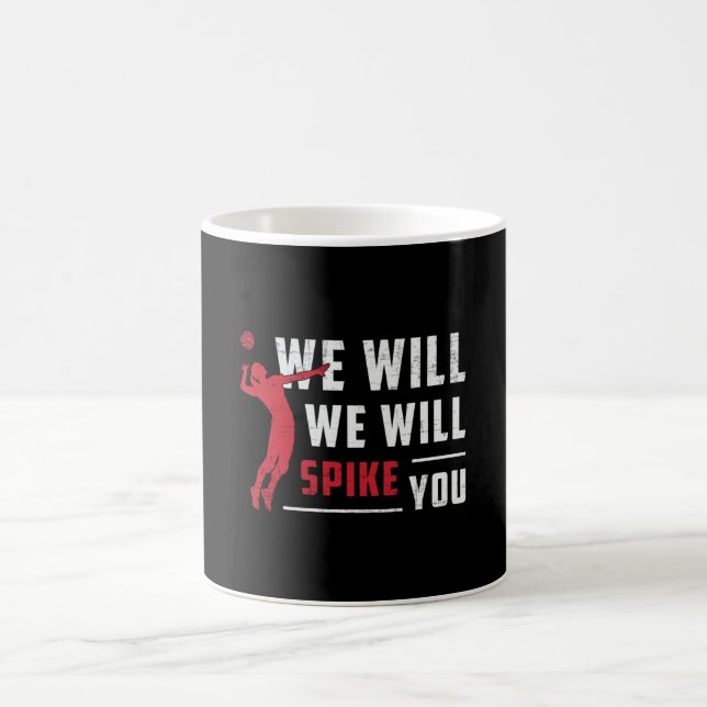 Wir werden euch mit dem Beach Volleyball Player sp Kaffeetasse (Mittel)