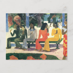 Wir werden heute nicht auf den Markt kommen - Paul Postkarte