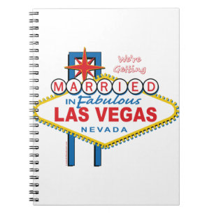 Wir werden in Las Vegas heiraten Notizblock