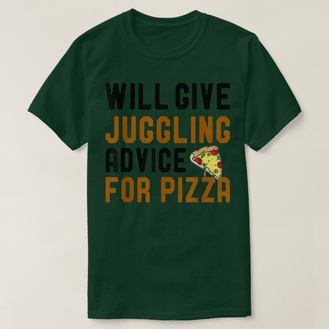 Wir werden Pizza Funny Juggler beraten  T-Shirt (Design vorne)
