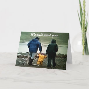 WIR WERDEN SIE FEHLEN UND WÜNSCHEN IHNEN DAS BESTE KARTE