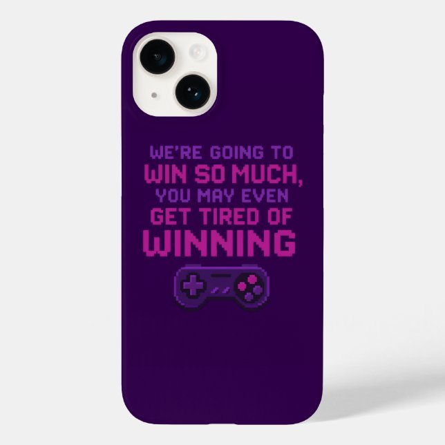 Wir werden so viel gewinnen - Gamer Phone Case (Rückseite)