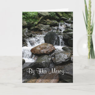 Wir werden von Seinem Grace Titus 3:4-7 gerettet Feiertagskarte