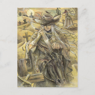 Wir werden wieder gotische Postkarte treffen