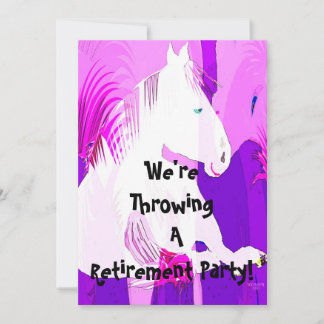 Wir werfen ein Ruhestand-Party!Einladung Einladung