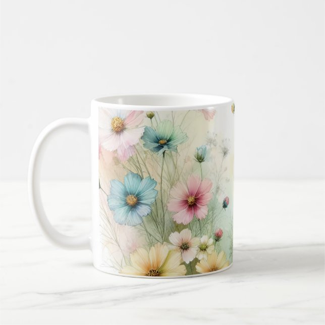 🌷 wir wilde Blume 🌷 Kaffeetasse (Links)