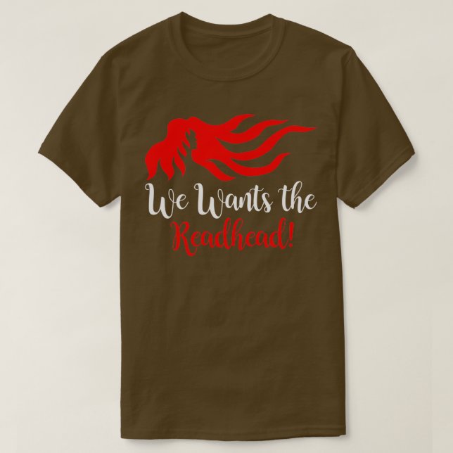 Wir Will den Redhead 17 T-Shirt (Design vorne)