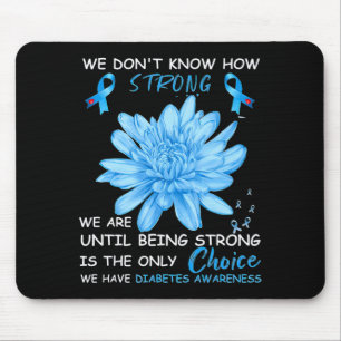 Wir wissen nicht, wie stark wir sind, bis wir star mousepad