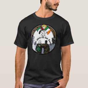 Wir wollen die freie irische palästinensische Sol T-Shirt