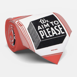 Wir wollen drucken krawatte