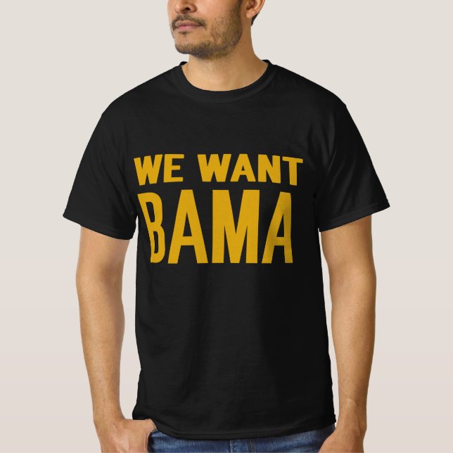 Wir Wollte Bama Shirt (Vorderseite)