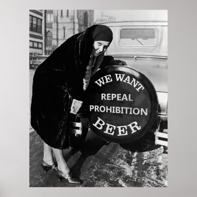 WIR WOLLTE BIER - PROHIBIBIERUNGSSCHUHE POSTER (Vorne)