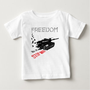 Wir Wollte Weltfrieden und Freiheit, stoppen den K Baby T-shirt