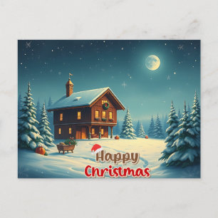 Wir wünschen ein frohes Weihnachtsfest - O15 Postkarte