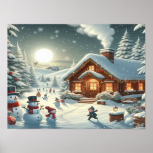 Wir wünschen frohe Weihnachten - O24 Poster