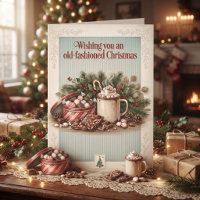 Wir wünschen Ihnen ein altmodisches Weihnachten