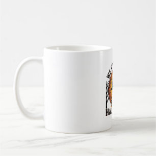 Wir wünschen Ihnen ein frohes Halloween Vintage Kaffeetasse