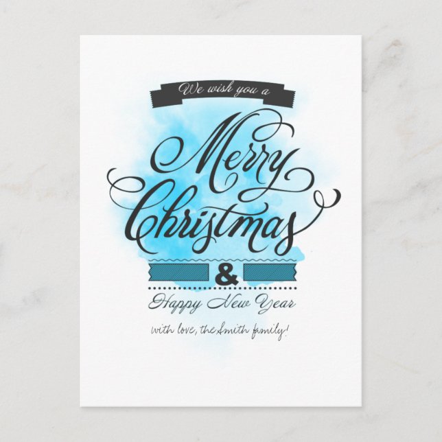 Wir wünschen Ihnen ein frohes Weihnachten & viel G (Vorderseite)