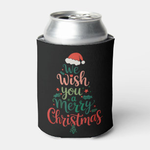 Wir wünschen Ihnen ein frohes Weihnachtsfest Xmas Dosenkühler