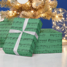 Wir wünschen Ihnen ein frohes Weihnachtsmusikgrün