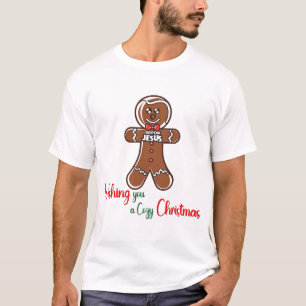 Wir wünschen Ihnen ein gemütliches Weihnachtsgebäc T-Shirt