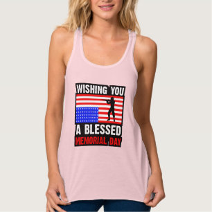 Wir wünschen Ihnen ein gesegnetes Gedenktag-62237 Tank Top