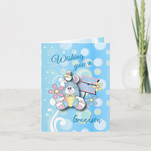 Wir wünschen Ihnen ein glückliches Ostern Feiertagskarte