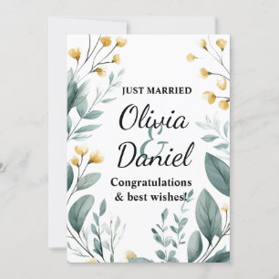 Wir wünschen Ihnen ein Leben in Liebe und Glück Einladung