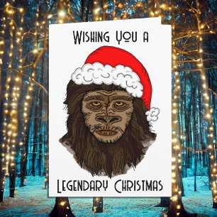 Wir wünschen Ihnen ein legendäres Weihnachten Lust Karte