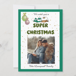 Wir wünschen Ihnen ein super Weihnachten & persönl