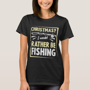 Wir wünschen Ihnen ein tolles Fishmas Lustiges Bas T-Shirt