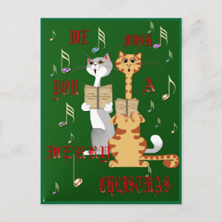 Wir wünschen Ihnen eine frohe Weihnachtskarte Feiertagspostkarte