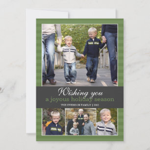 Wir wünschen Ihnen eine schöne Ferienzeit   12x18  Feiertagskarte