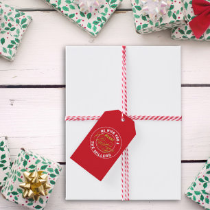 Wir wünschen Ihnen einen frohen Weihnachts-Individ Geschenkanhänger