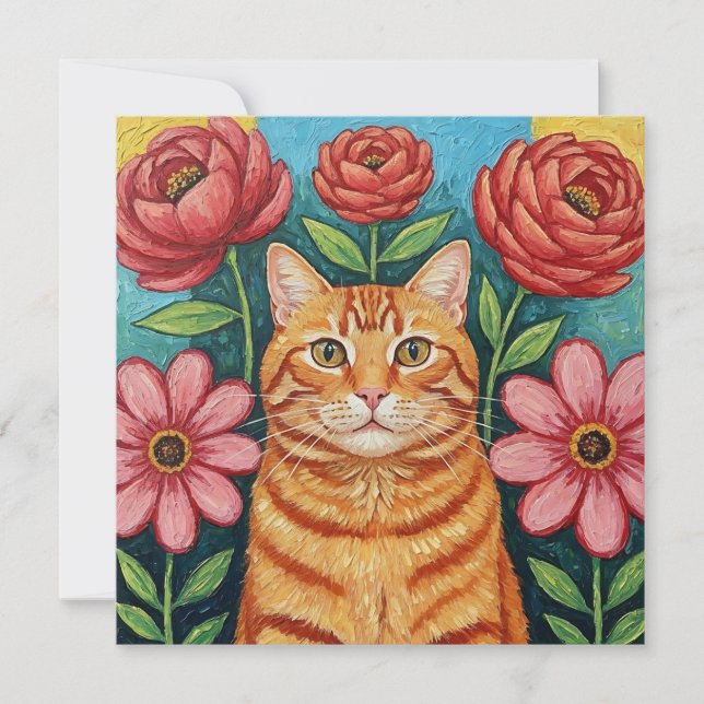 Wir wünschen Ihnen einen reinen Tag! Freundschaft Karte (Vorderseite)