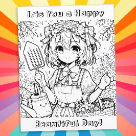 Wir wünschen Ihnen einen schönen Tag | Farbseite