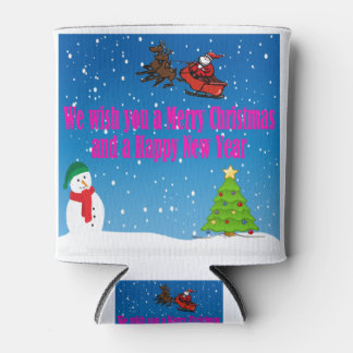 Wir wünschen Ihnen frohe Weihnachten und ein glück Dosenkühler