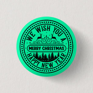 Wir wünschen Ihnen frohe Weihnachten und viel Glüc Button