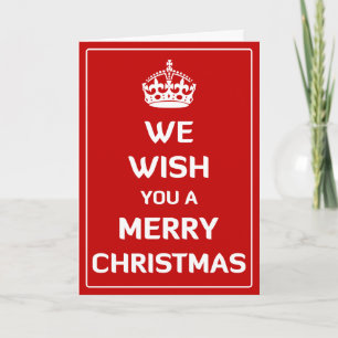 Wir wünschen Ihnen frohen Weihnachten