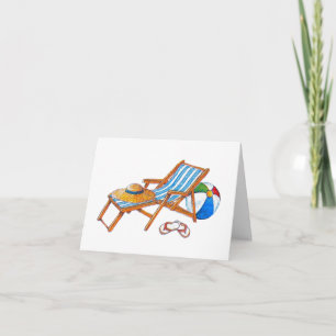 Wir wünschen Ihnen viel Spaß in der Sonne Karte