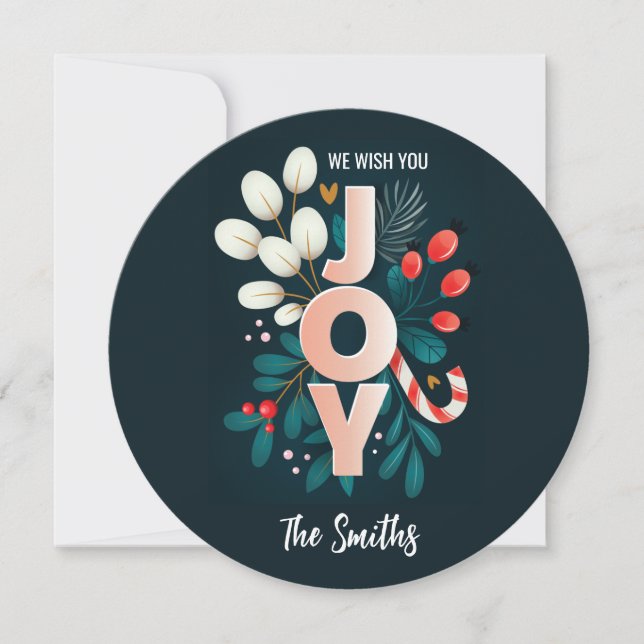 Wir wünschen Ihnen viel Spaß, Weihnachten Candy Ca (Vorderseite)