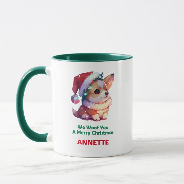Wir würden dir frohe Weihnachten schenken Tasse (Links)