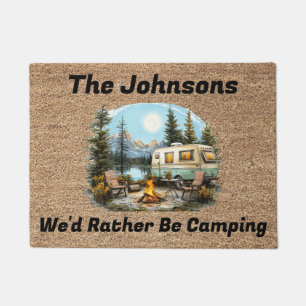Wir würden eher Camping simuliert Coir Door matt s Fußmatte
