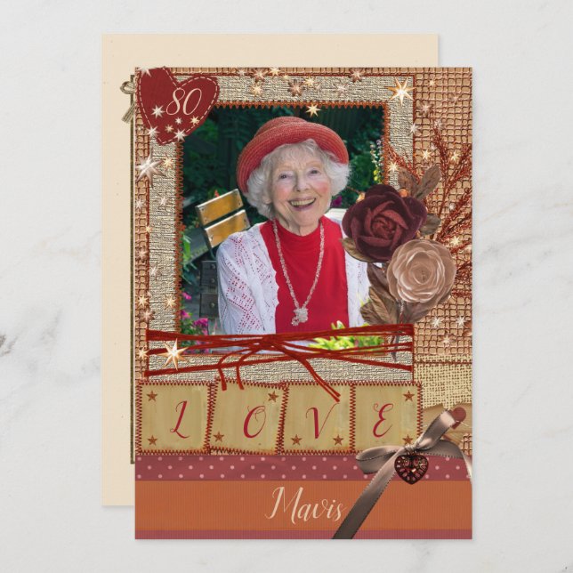 Wir würden uns freuen, wenn Sie uns bei Celebrati  Einladung (Vorne/Hinten)