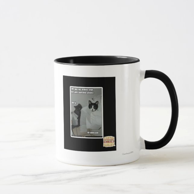 Wir wuz jus makin sur tasse (Rechts)