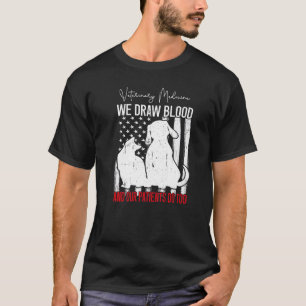 Wir Zeichnete Blut unsere Patienten tun zu viel Ve T-Shirt