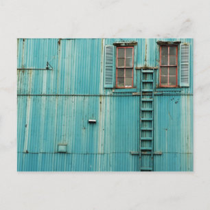 Wir zogen um! ankündigungspostkarte