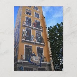 Wir zogen um! ankündigungspostkarte