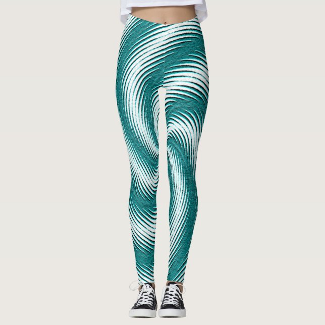 Wirbel auf See...... Leggings (Vorderseite)