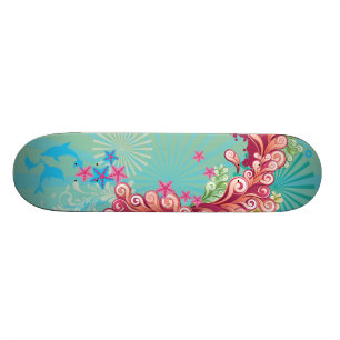 Wirbel aus dem blauen Meer entwerfen Skateboards f